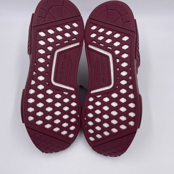 adidas NMD R1 Burgundy Womens Shoes - Picture 6 of 8